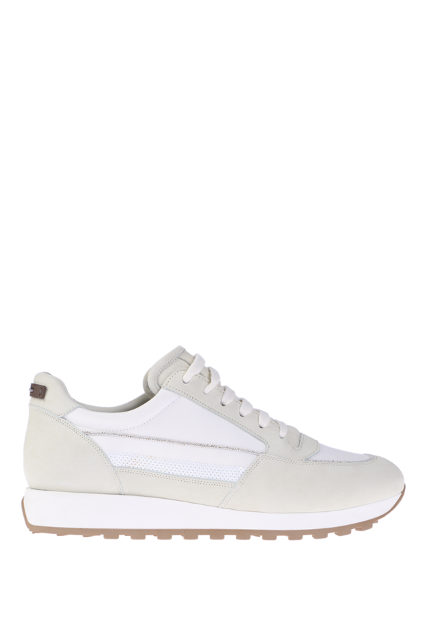 Peserico gray women's sneakers with contrasting inserts 150074 - photo 1