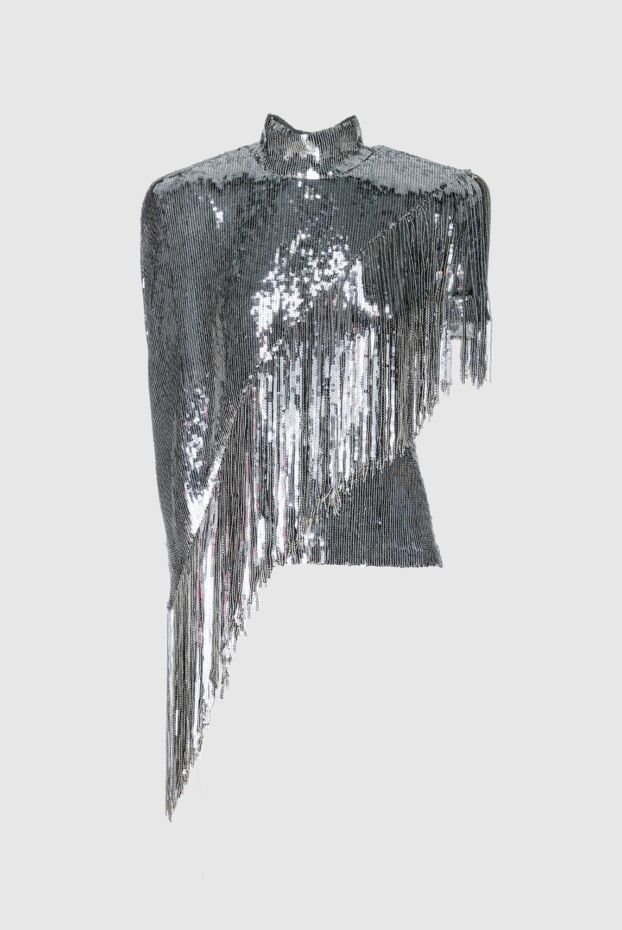 Balmain жіночі блуза з поліестеру сіра жіноча купити фото з цінами 150163 - фото 1