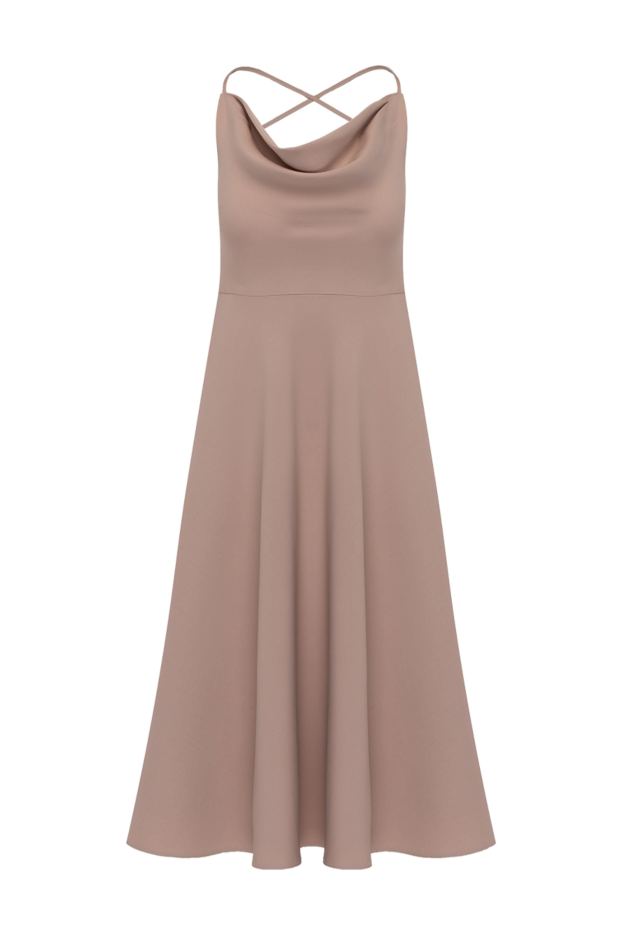 Valentino woman beige wool and silk dress for women buy with prices and photos 150189 - photo 1