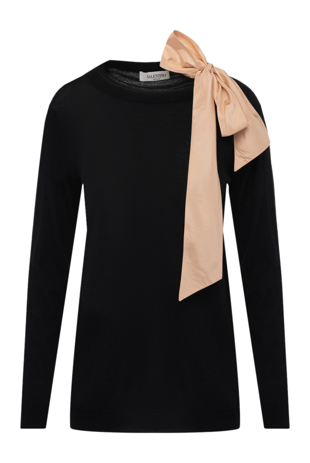 Valentino long sleeve jumper with decorative bow on the shoulder 150197 - photo 1