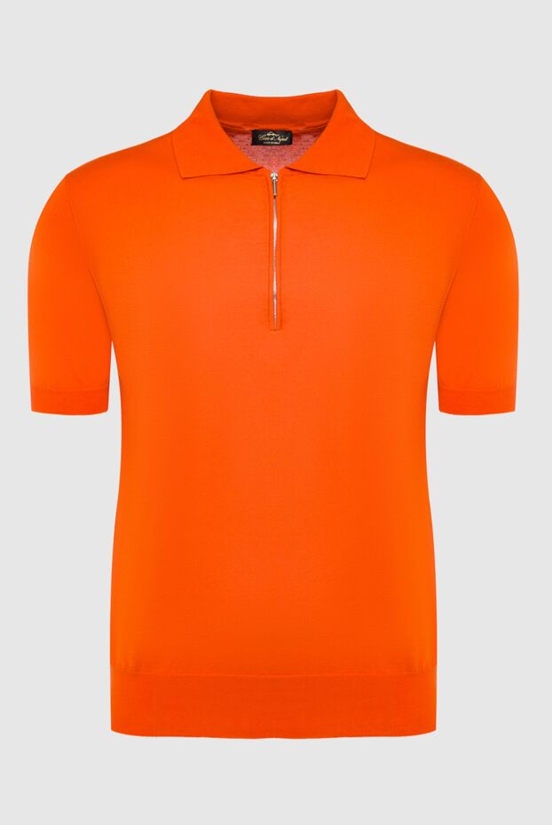 Cesare di Napoli man cotton polo orange for men buy with prices and photos 150212 - photo 1