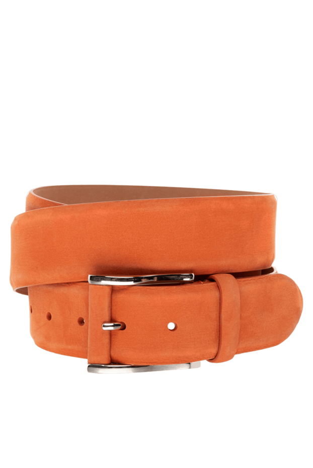 Cesare di Napoli man orange leather belt for men buy with prices and photos 150753 - photo 1