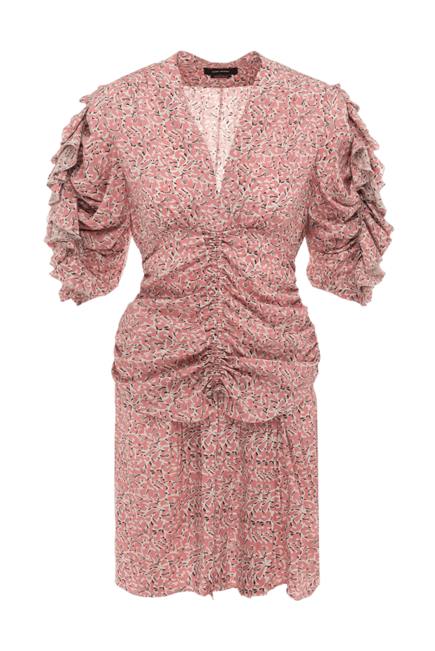 Isabel Marant costume with a skirt made of silk and elastane pink for women 150814 - photo 1