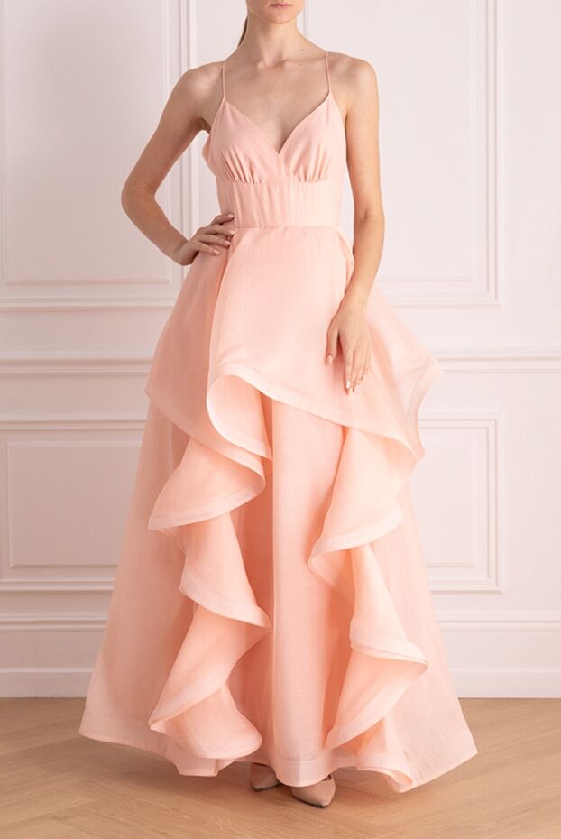 Fleur de Paris женские платье из полиэстера розовое женское купить с ценами и фото 150860 - фото 2