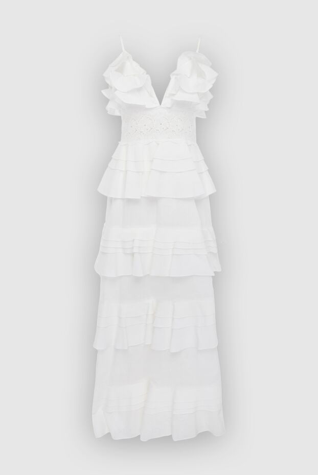 Fleur de Paris woman white linen and cotton dress for women buy with prices and photos 150861 - photo 1