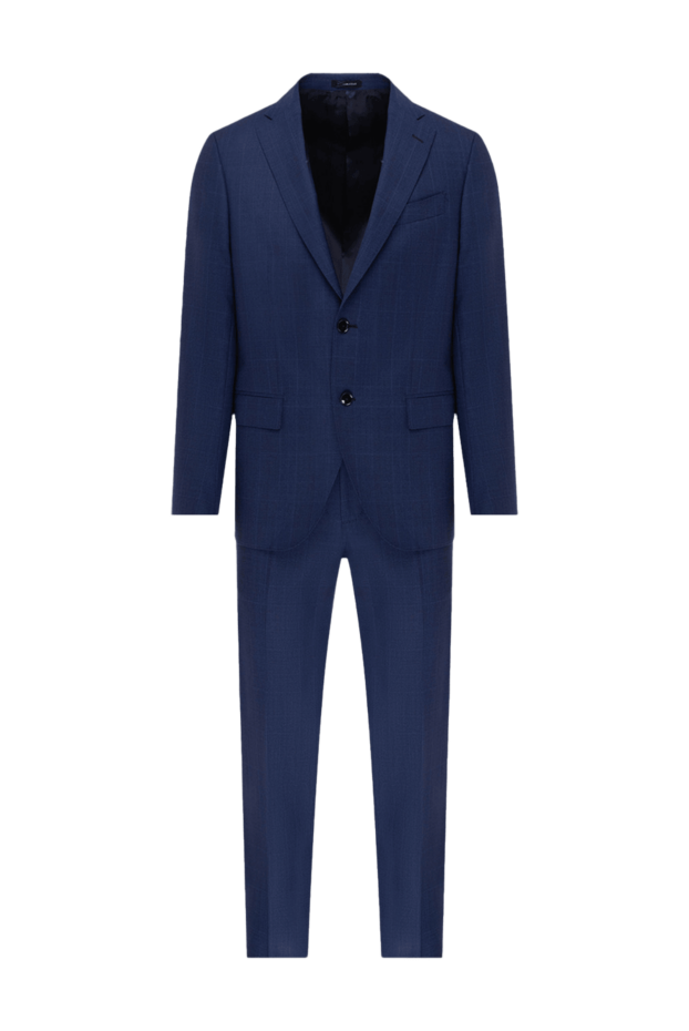 Sartoria Latorre man men's suit made of wool, blue buy with prices and photos 150869 - photo 1