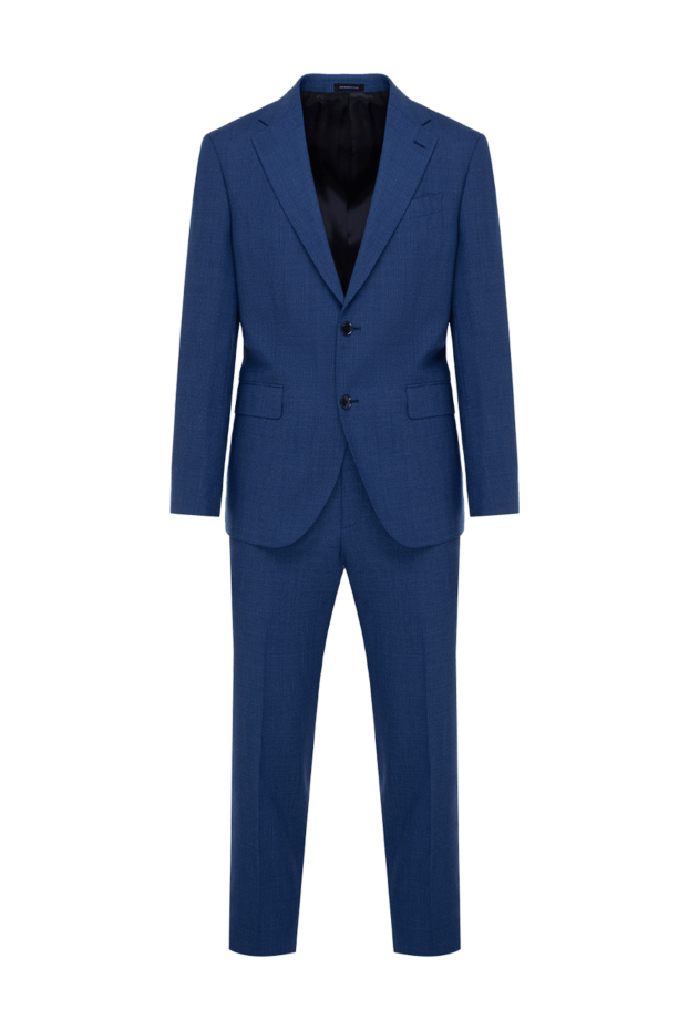 Sartoria Latorre man men's suit made of wool, blue buy with prices and photos 150884 - photo 1