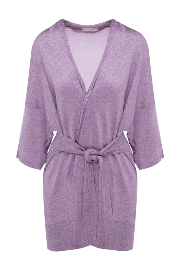 Rocco Ragni woman purple acrylic and polyester cardigan for women buy with prices and photos 150951 - photo 1