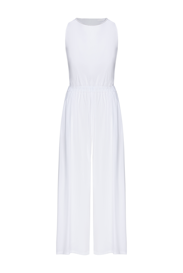 Rocco Ragni woman white cotton and elastane overalls for women buy with prices and photos 150963 - photo 1