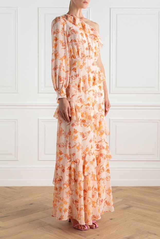 Fleur de Paris orange asymmetrical cut dress women's 151060 - photo 3