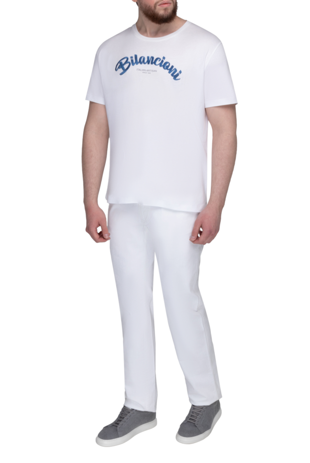 Brioni чоловічі шорти з бавовни білі чоловічі купити фото з цінами 151100 - фото 2