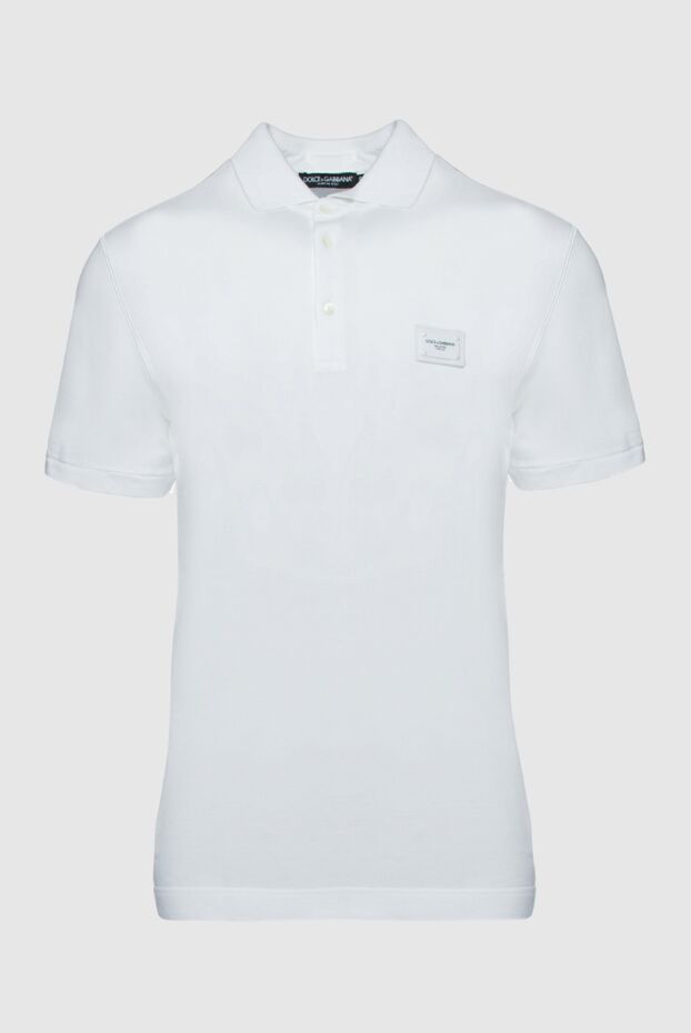 Dolce & Gabbana man cotton polo white for men buy with prices and photos 151112 - photo 1