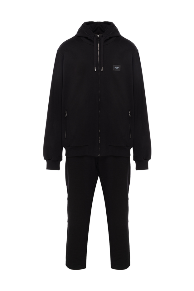 Dolce & Gabbana man men's cotton sports suit, black buy with prices and photos 151134 - photo 1