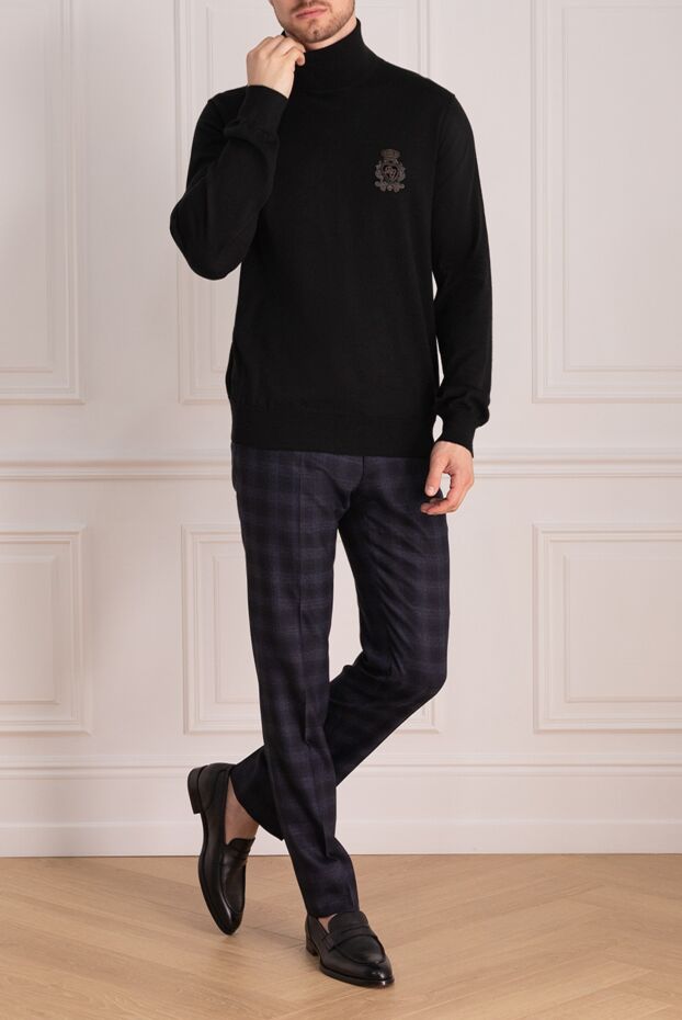 Dolce & Gabbana man golf men's wool and silk black buy with prices and photos 151138 - photo 2