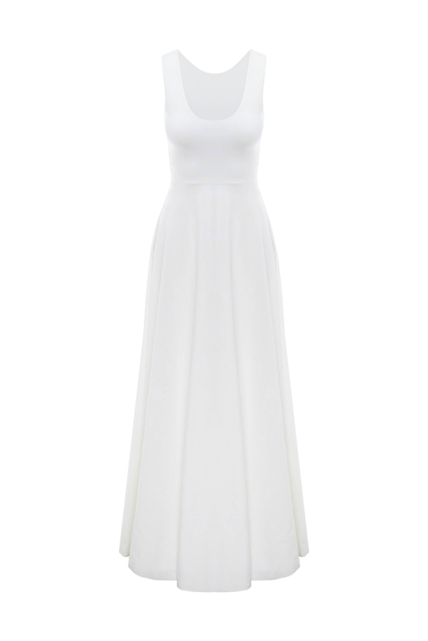 Chiara Boni женские платье из полиамида и эластана белое женское купить с ценами и фото 151316 - фото 1