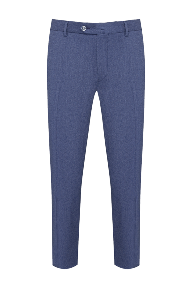 Lubiam man blue wool trousers for men 151336 - photo 1