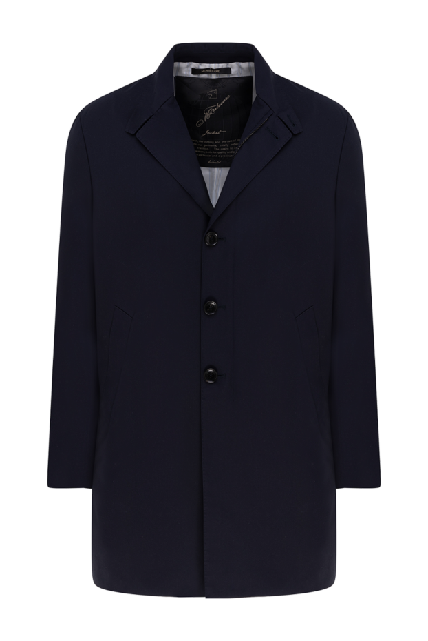 Montecore man blue polyester and viscose coat for men buy with prices and photos 151564 - photo 1