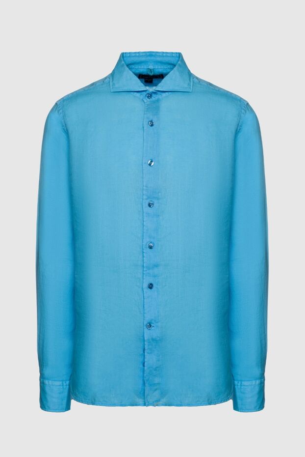 Orian man men's blue linen shirt buy with prices and photos 151607 - photo 1