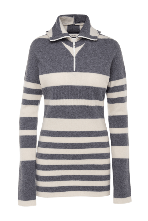 Celine woman gray wool and cashmere jumper for women buy with prices and photos 151653 - photo 1