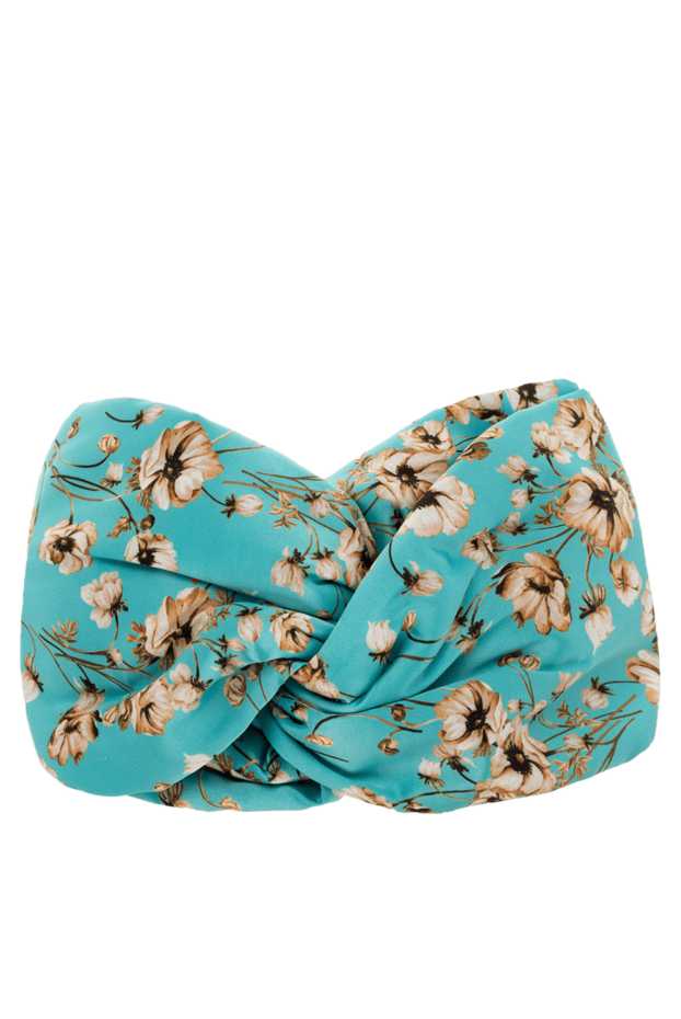 Fleur de Paris woman blue silk headband for women buy with prices and photos 151719 - photo 1