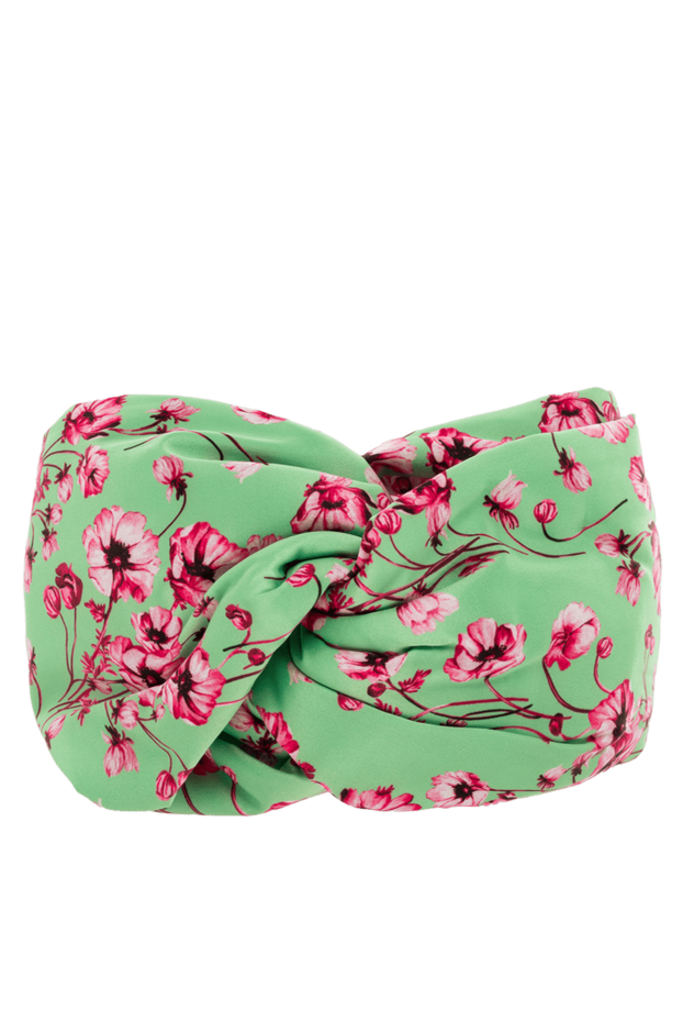 Fleur de Paris woman green silk headband for women buy with prices and photos 151720 - photo 1