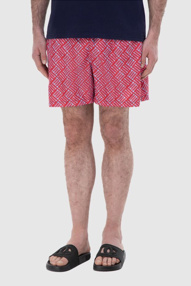 FeFe red polyamide beach shorts for men 151732 - photo 3