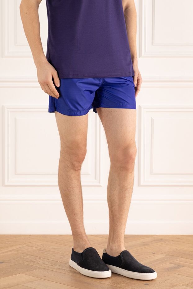 FeFe men's swim shorts in rich blue with drawstring 151735 - photo 3