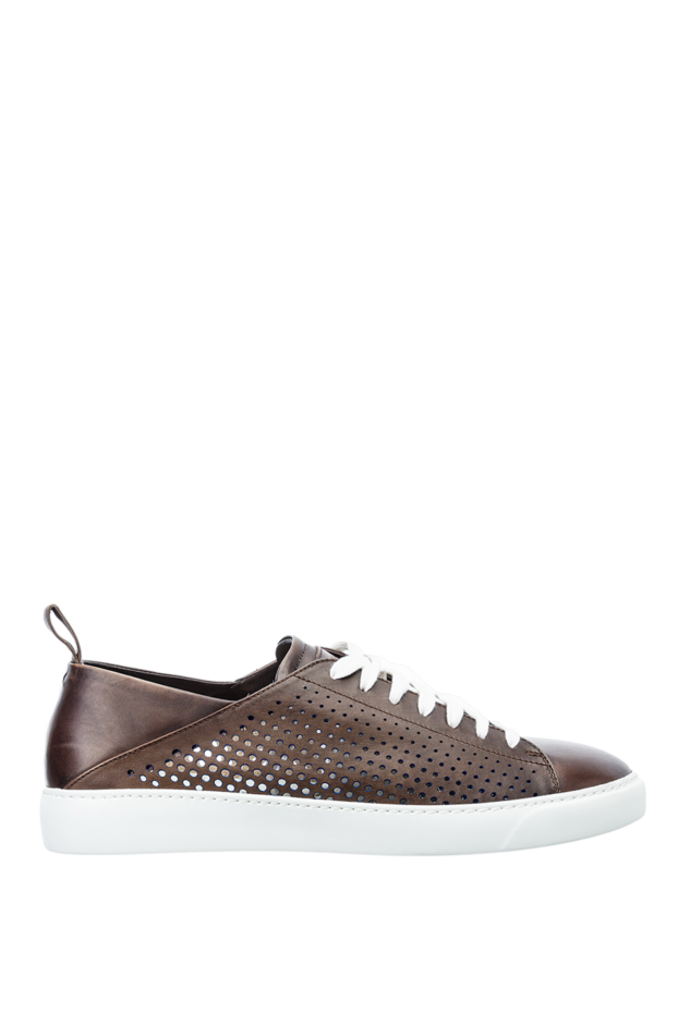 Barrett man brown leather sneakers for men buy with prices and photos 151820 - photo 1