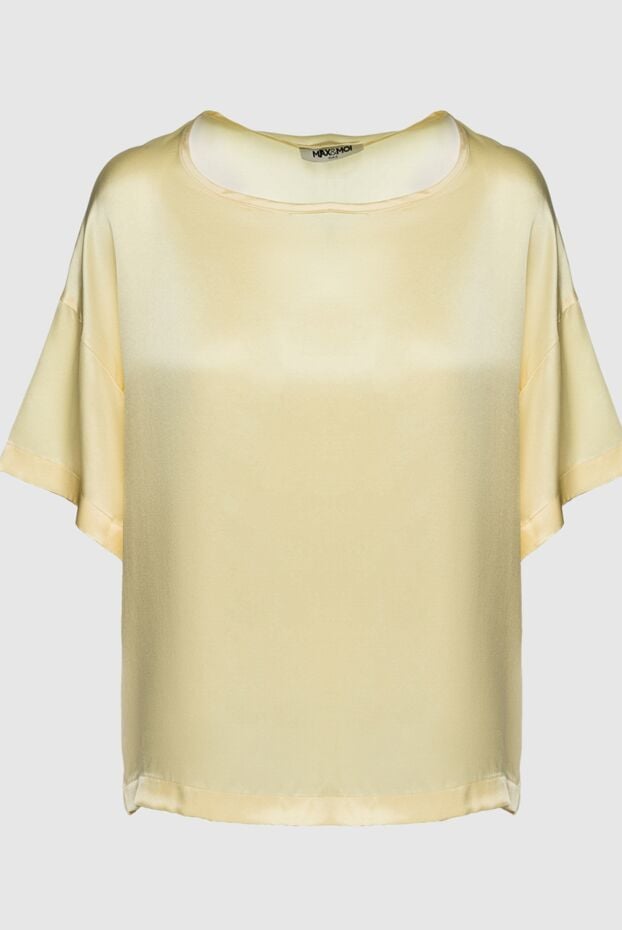 Max&Moi yellow silk blouse for women 151844 - photo 1