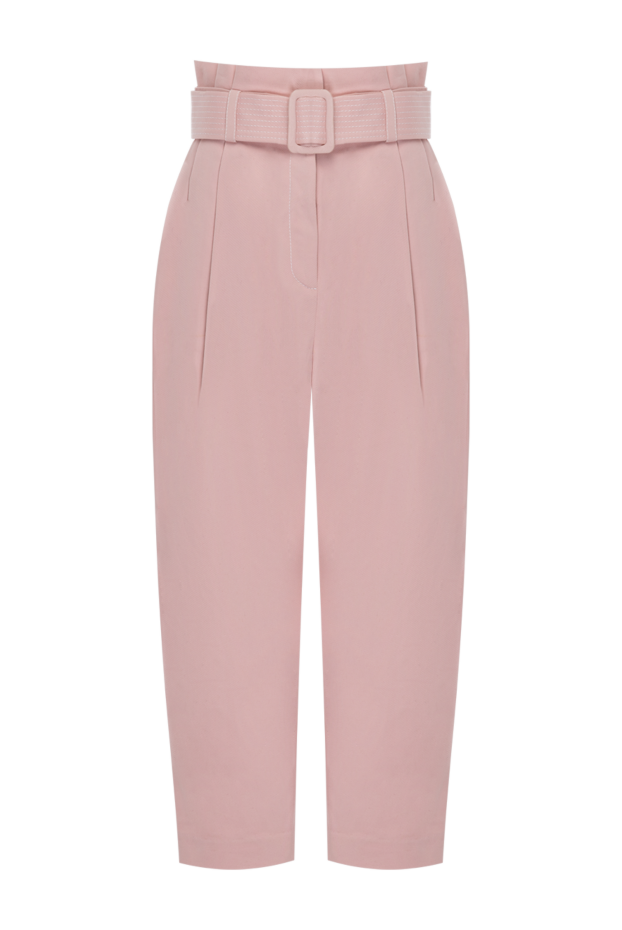 Zimmermann woman pink cotton trousers for women buy with prices and photos 151997 - photo 1