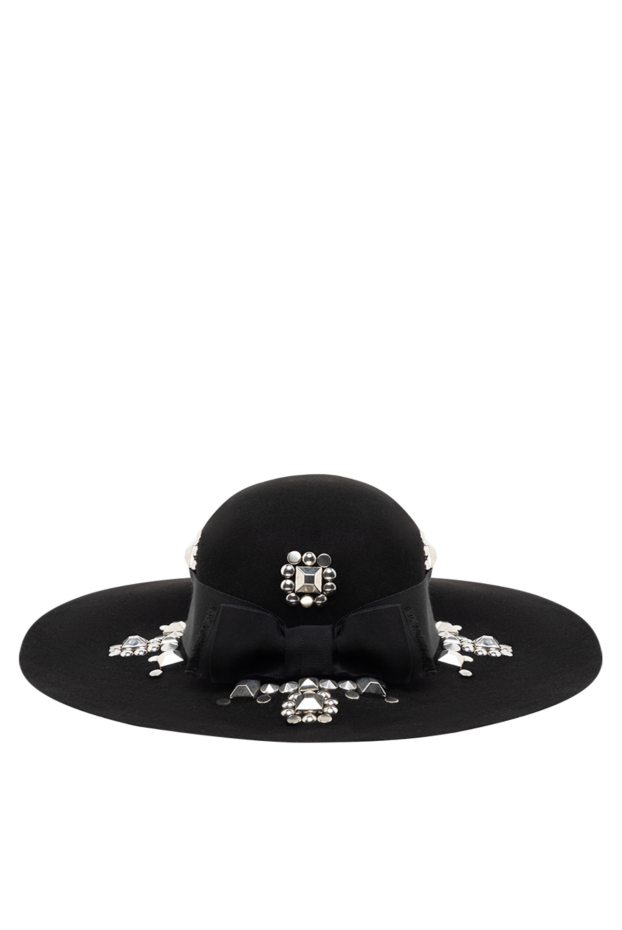 Saint Laurent жіночі капелюшок з фетру чорний жіночий купити фото з цінами 152178 - фото 1