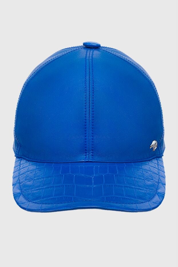 Stefano Ricci a bright blue cap made of genuine crocodile leather. 152245 - photo 1