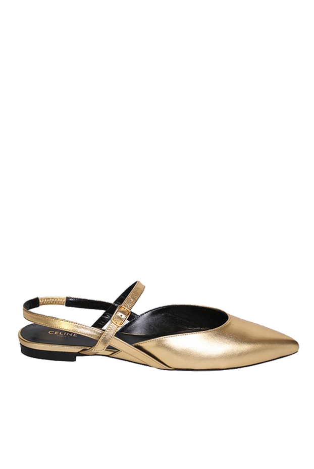 Celine woman golden leather shoes for women buy with prices and photos 152398 - photo 1