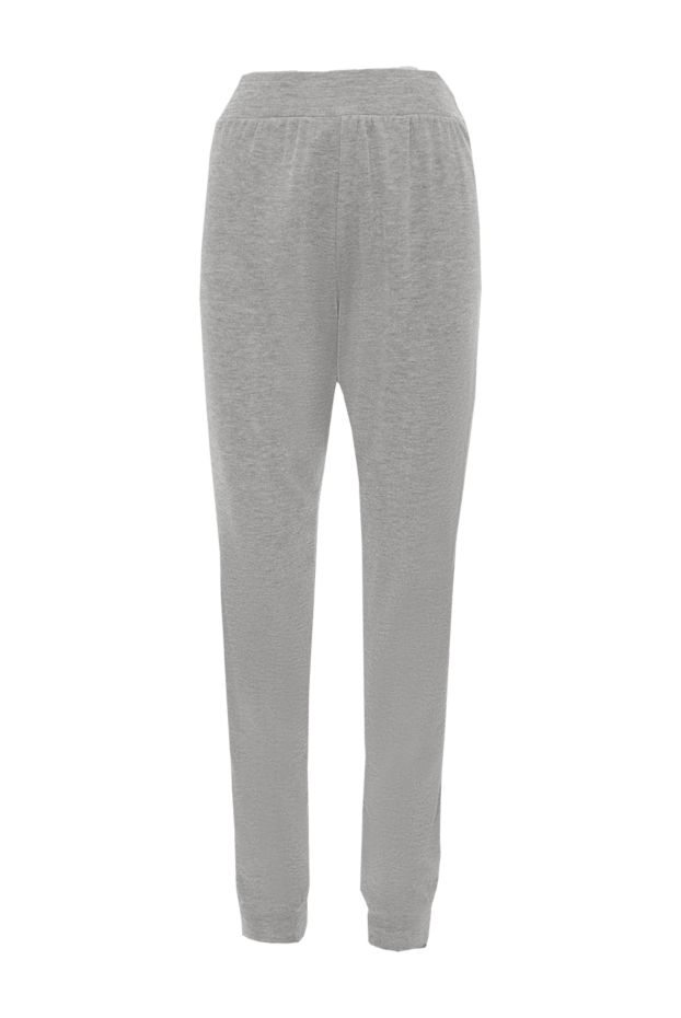 Rocco Ragni woman women's gray viscose and polyamide trousers buy with prices and photos 152475 - photo 1