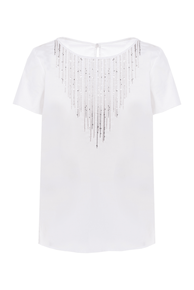 Rocco Ragni woman white cotton blouse for women buy with prices and photos 152476 - photo 1