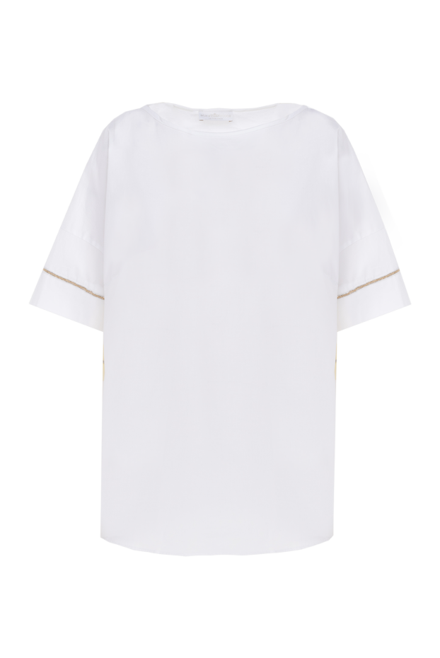 Rocco Ragni woman white cotton blouse for women buy with prices and photos 152477 - photo 1