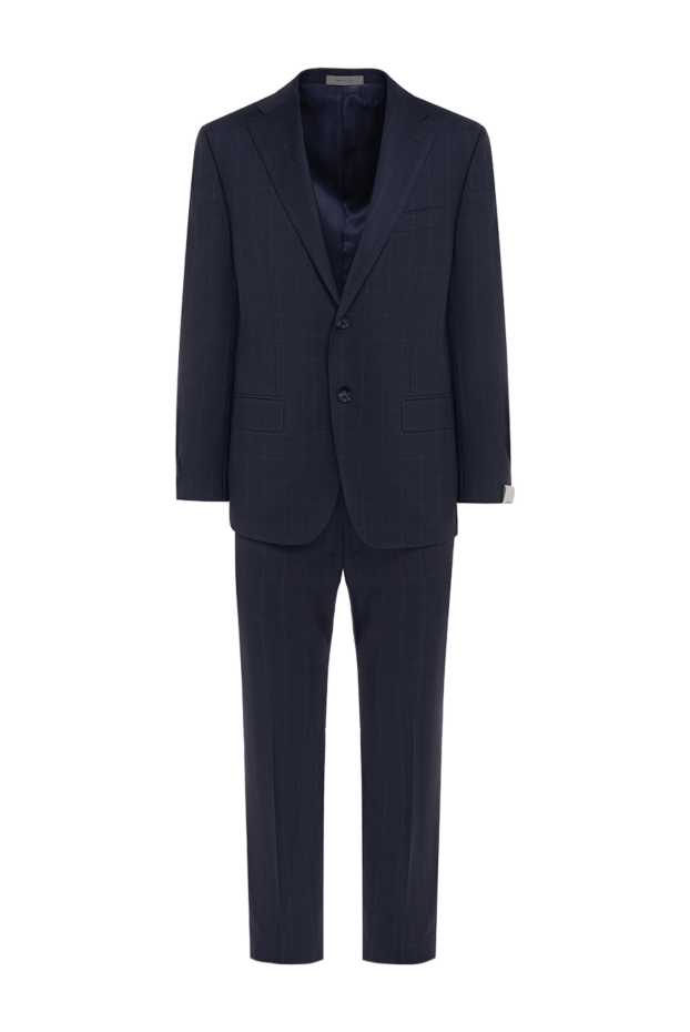 Corneliani чоловічі костюм чоловічий з вовни синій купити фото з цінами 152490 - фото 1