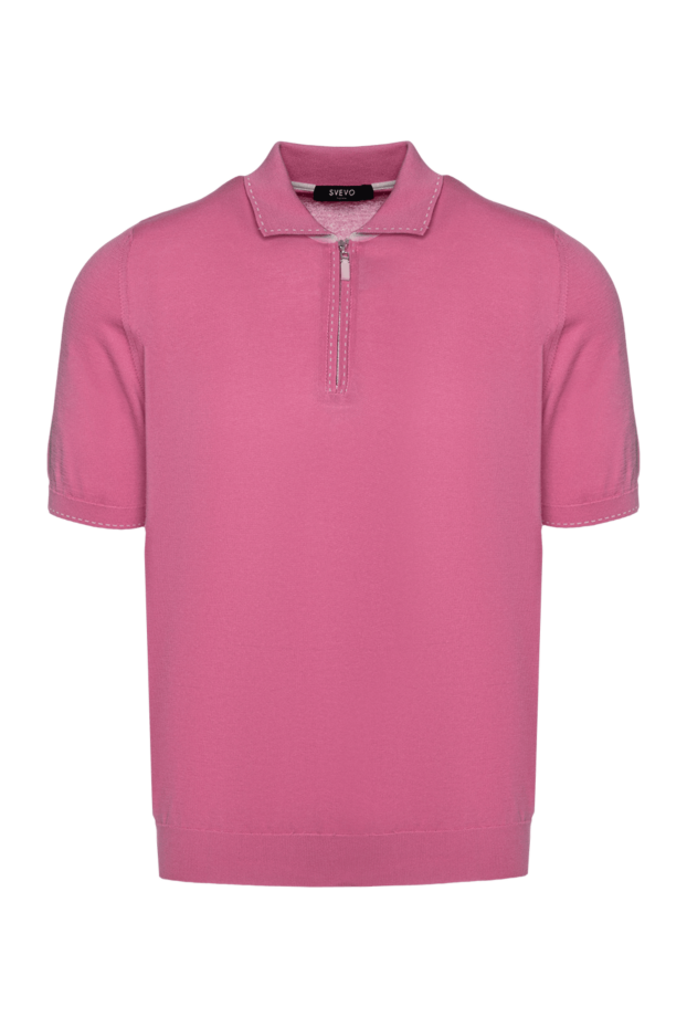 Svevo man cotton polo shirt pink for men buy with prices and photos 152512 - photo 1