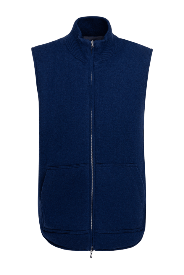 Svevo man cashmere vest blue for men buy with prices and photos 152577 - photo 1