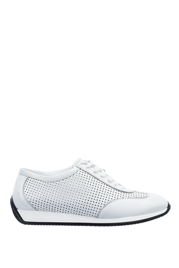 Cesare di Napoli man white leather sneakers for men buy with prices and photos 152654 - photo 1