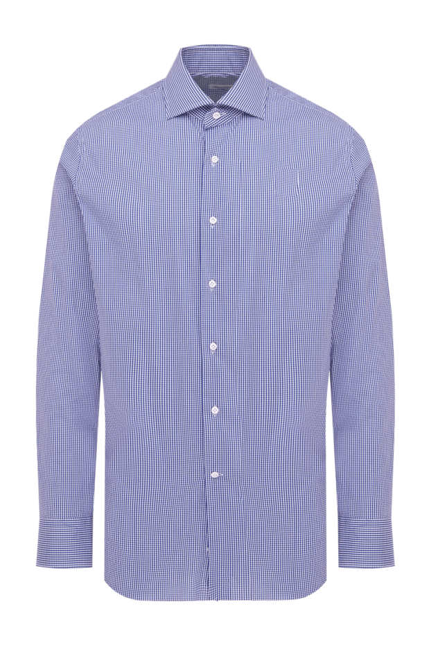 Alessandro Gherardi man blue cotton shirt for men buy with prices and photos 152668 - photo 1