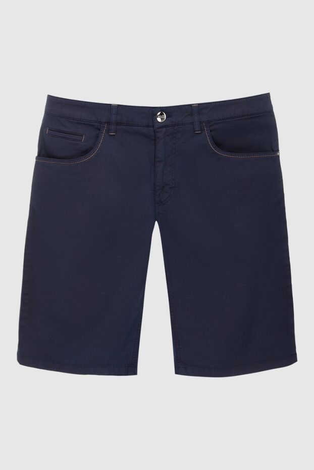 Zilli man cotton and elastane shorts blue for men buy with prices and photos 152777 - photo 1