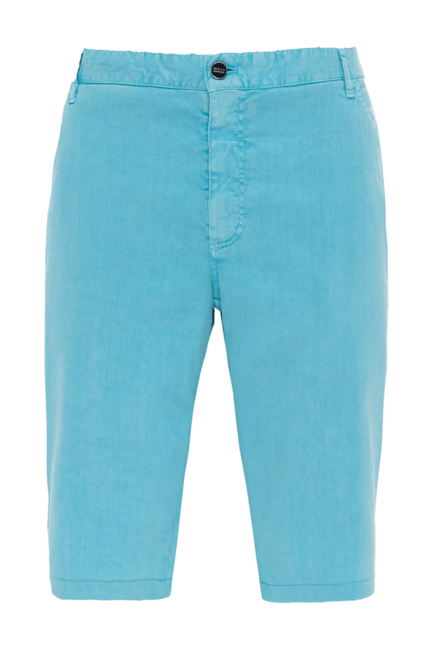 Zilli man blue linen and cotton shorts for men buy with prices and photos 152783 - photo 1