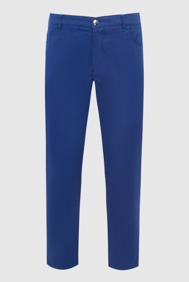 Zilli man blue cotton trousers for men buy with prices and photos 152786 - photo 1