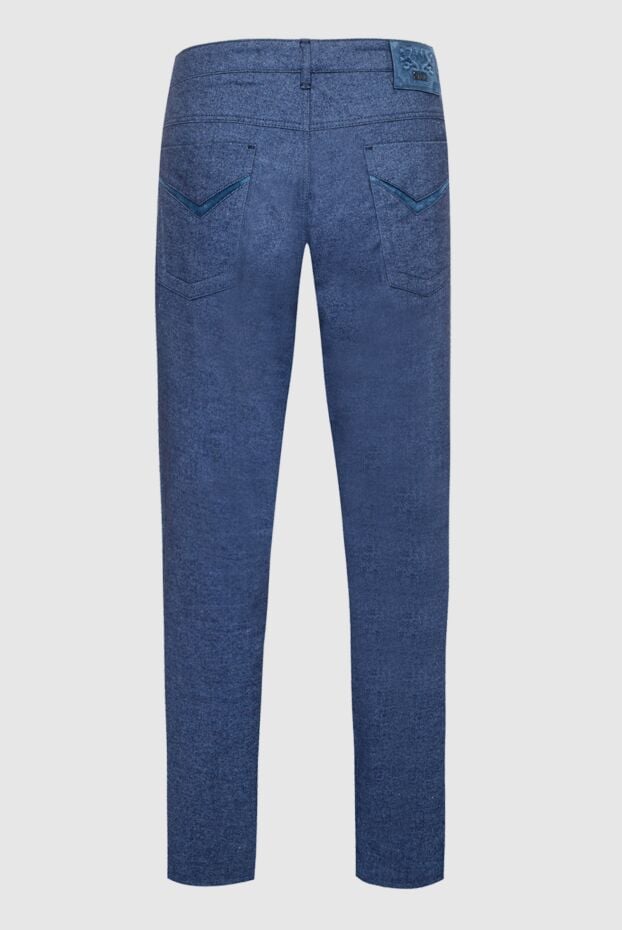 Zilli blue trousers with accents on the back pockets 152817 - photo 2