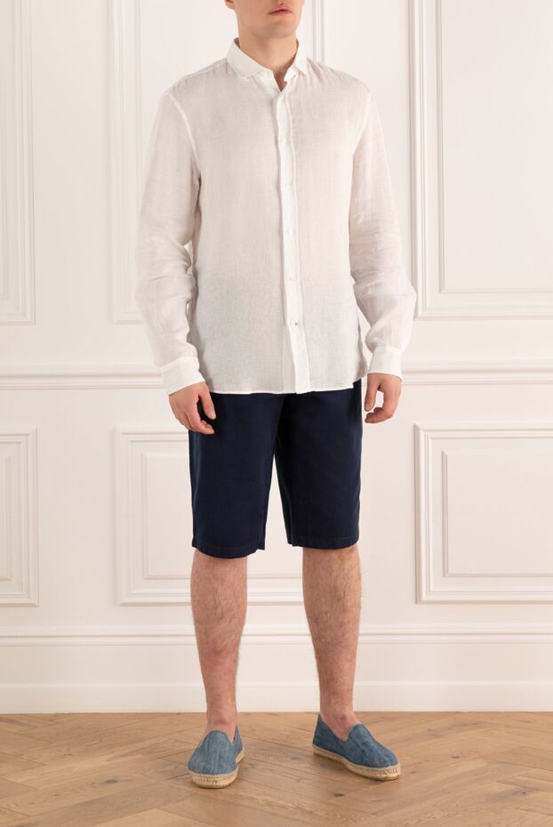 Zilli men's shorts dark blue basic with a laconic design (markdown) 197092 - photo 2