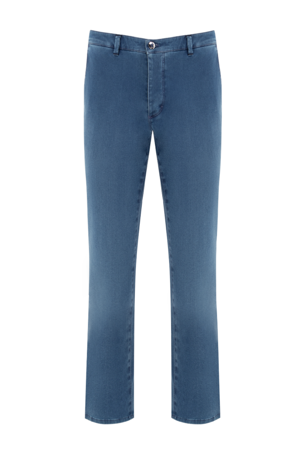 Zilli pastel blue cotton jeans with a minimalist design 152832 - photo 1