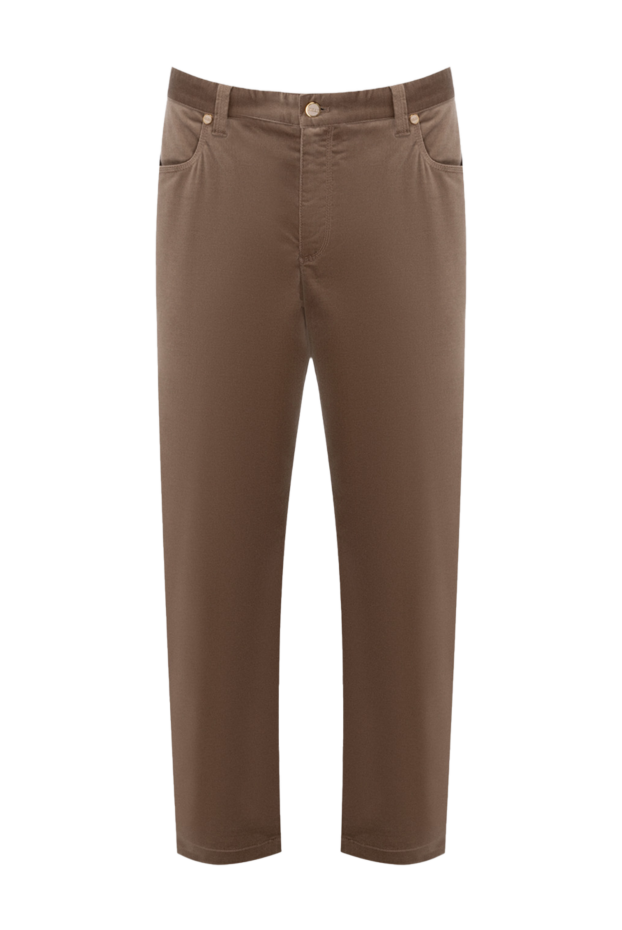 Zilli man beige cotton trousers for men buy with prices and photos 152833 - photo 1