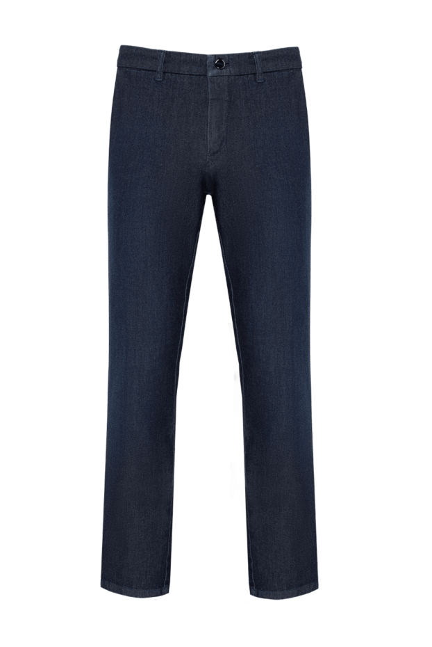 Zilli чоловічі джинси з бавовни та поліаміду сині чоловічі купити фото з цінами 152866 - фото 1