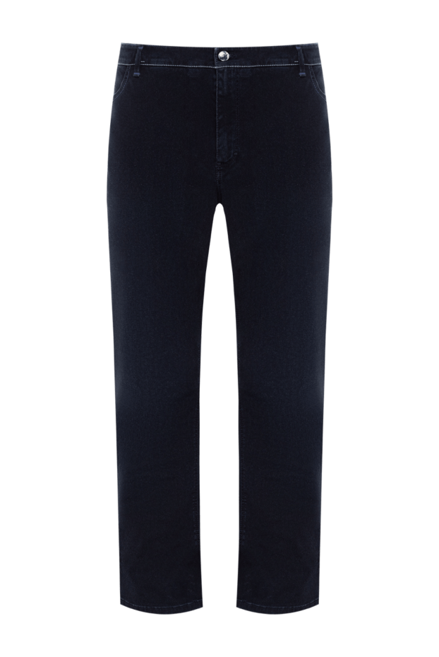 Zilli мужские джинсы из хлопка синие мужские купить с ценами и фото 152868 - фото 1